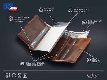 Logotrade promotional item image of: RFID wallet 541310
