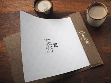 Logotrade promotional merchandise image of: Menu cover 1241106