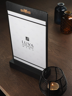 Logo trade promotional giveaway photo of: Promo menu 1867121