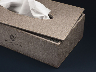 Logo trade promotional item photo of: Tissue box 992321