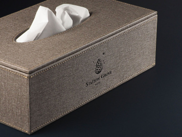 Logo trade promotional giveaway photo of: Tissue box 992321