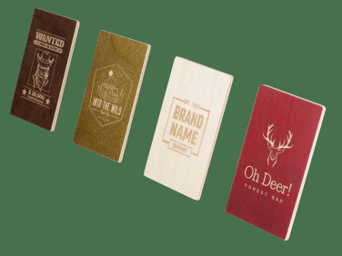 Logo trade corporate gifts picture of: Wooden magnet 2034121