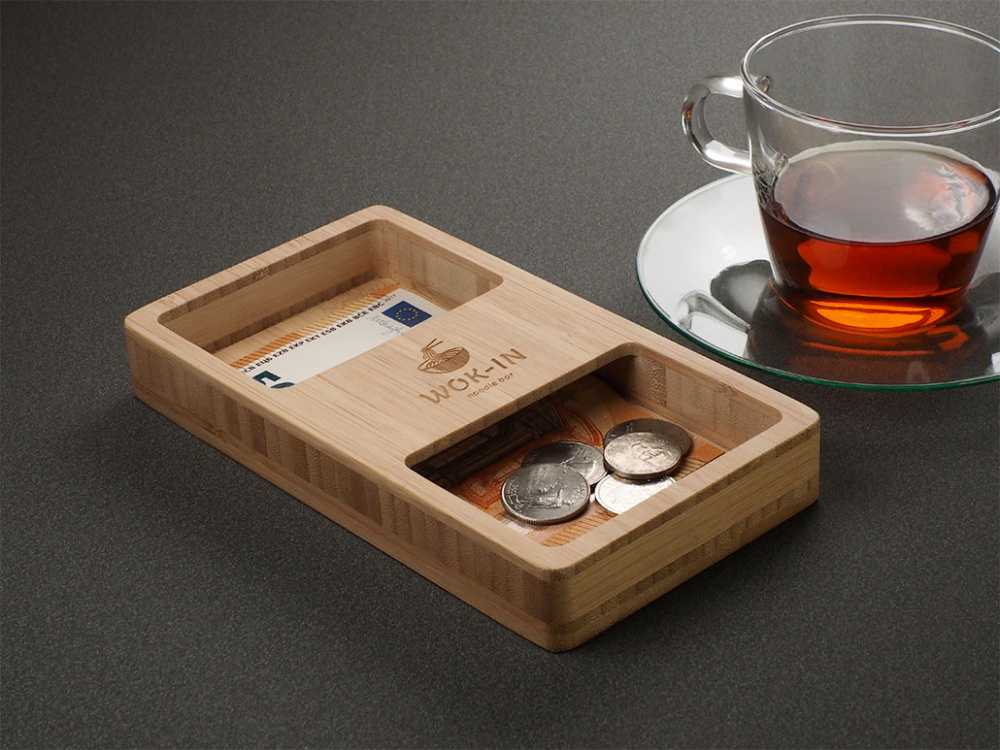 Logo trade promotional items picture of: Wooden payer 2080292