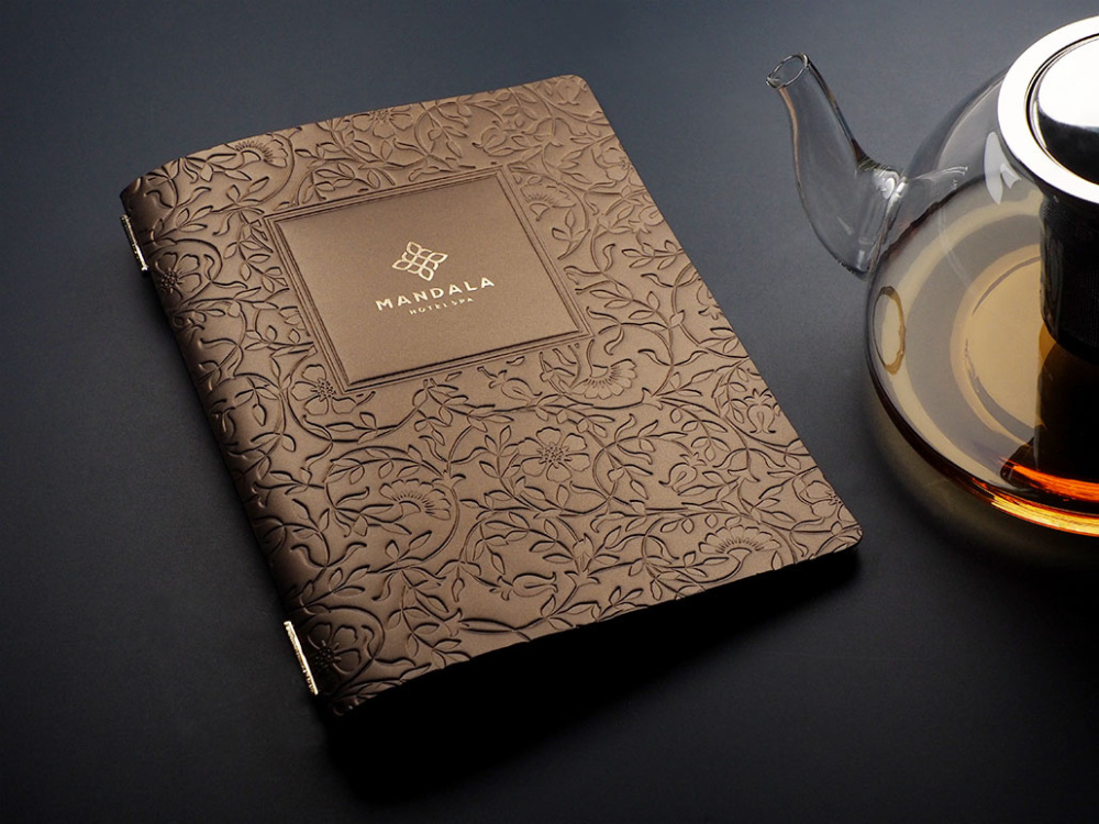 Logo trade advertising products picture of: Menu cover Ambiente 1181336