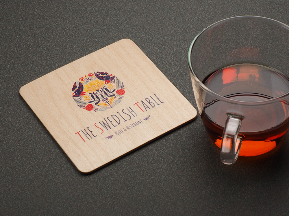 Logo trade promotional merchandise picture of: Coaster 1857121
