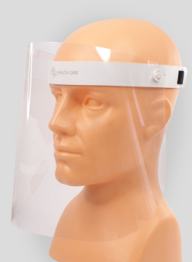 Logo trade promotional merchandise picture of: TEMIDA tilting face shield 1424162