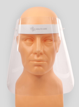 Logo trade advertising products picture of: TEMIDA tilting face shield 1424162