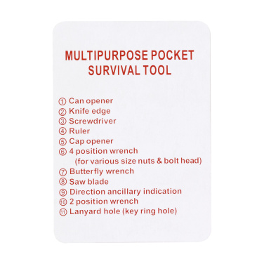 Logo trade promotional gifts image of: SmartTool multitool