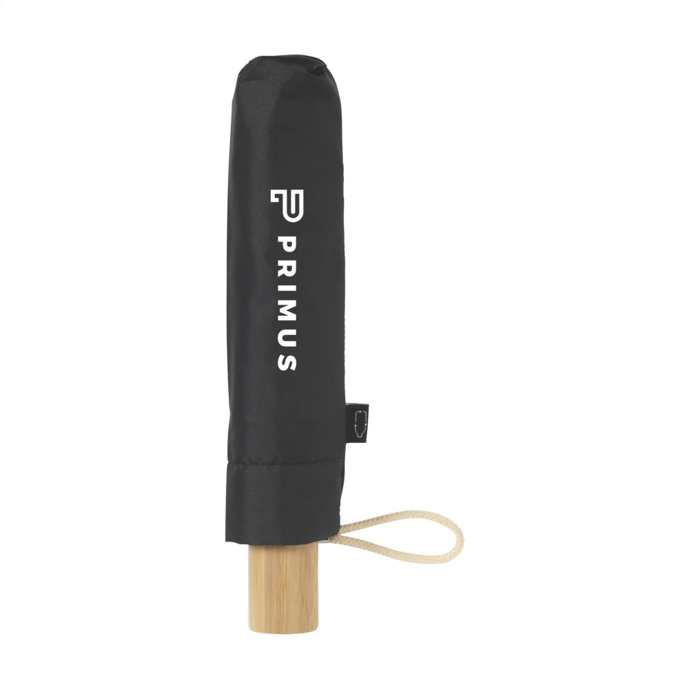 Logo trade corporate gifts picture of: Mini Umbrella RCS RPET foldable umbrella 21 inch