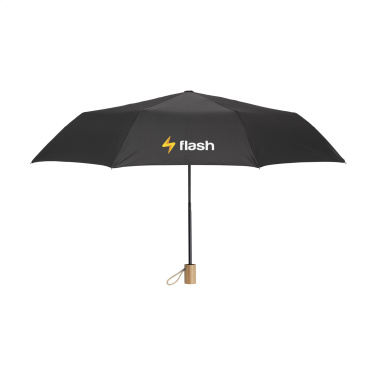 Logo trade promotional merchandise photo of: Mini Umbrella RCS RPET foldable umbrella 21 inch