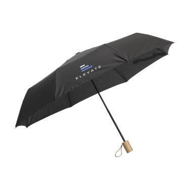 Logo trade corporate gifts image of: Mini Umbrella RCS RPET foldable umbrella 21 inch