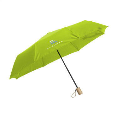 Logo trade promotional gifts image of: Mini Umbrella RCS RPET foldable umbrella 21 inch