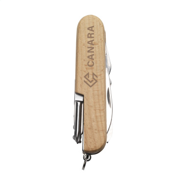 Logotrade promotional item image of: Beechwood Pocket knife