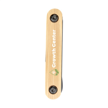 Logotrade promotional product picture of: Bamboo Black Tool multi tool