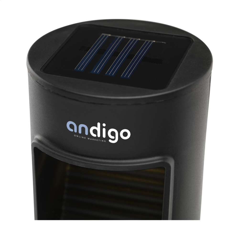 Logo trade promotional merchandise photo of: Grundig Solar LED-Light Warm White