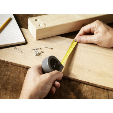 Logo trade corporate gifts image of: Tyler RCS Recycled 3 meter tape measure