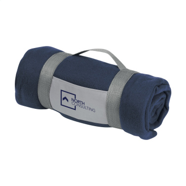 Logo trade advertising product photo of: SuperSoft (180 g/m²) fleece blanket