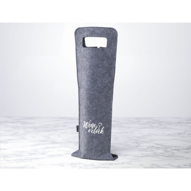 Logotrade promotional items photo of: Wine Bag-to-Give GRS RPET