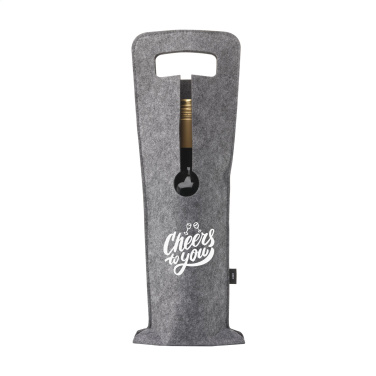 Logotrade corporate gifts photo of: Wine Bag-to-Give GRS RPET