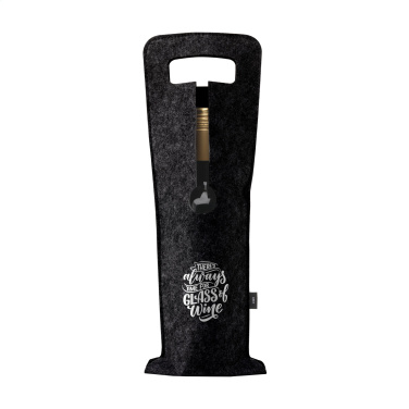 Logo trade promotional gift photo of: Wine Bag-to-Give GRS RPET