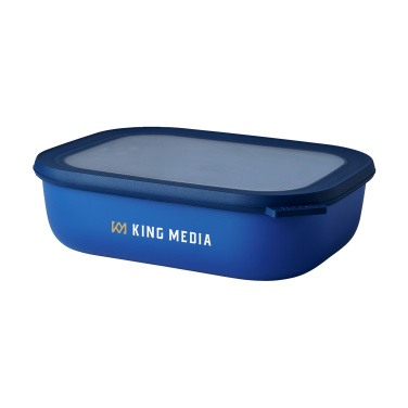 Logo trade promotional giveaways image of: Mepal Cirqula multi use rectangular bowl 2 L lunchbox