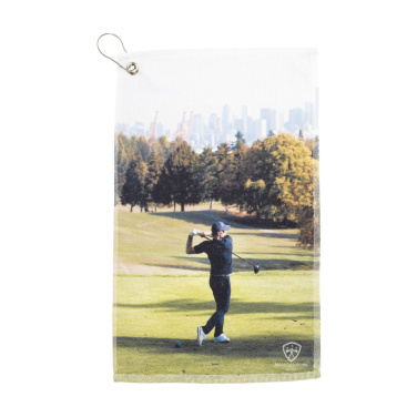 Logo trade corporate gifts picture of: GolfTowel 400 g/m² 30x50