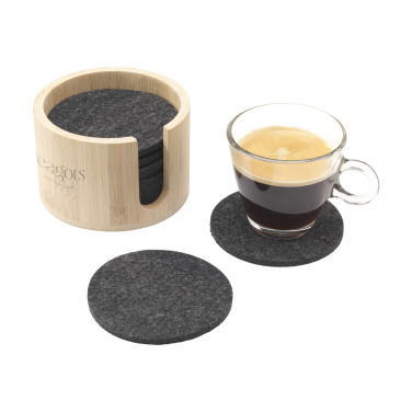 Logotrade corporate gifts photo of: Cody Felt Coaster Set