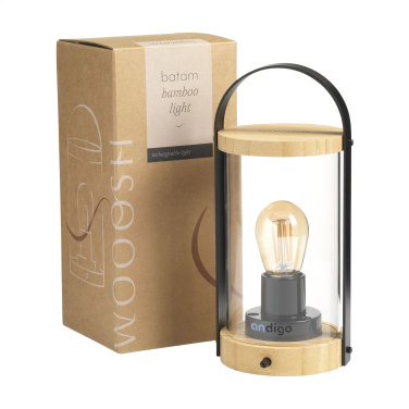 Logotrade promotional products photo of: Wooosh Batam Light rechargable lamp