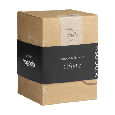 Logotrade promotional product image of: Wooosh Scented Candle Sweet Vanilla