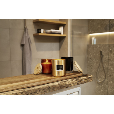 Logo trade promotional gifts picture of: Wooosh Scented Candle True Wood