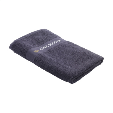Logo trade business gifts image of: Wooosh Bath Towel GRS Recycle Cotton Mix 140 x 70 cm