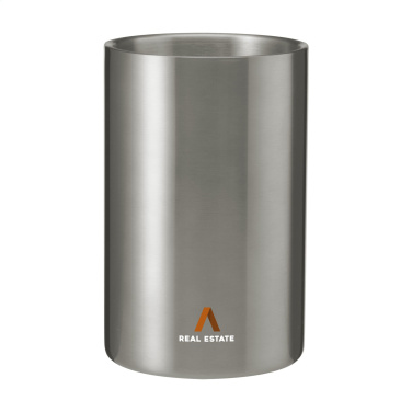 Logotrade promotional item image of: CoolSteel RCS Recycled Steel wine cooler