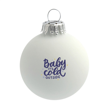 Logotrade promotional gifts photo of: Christmas Bauble Ø 6 cm - Made in Europe