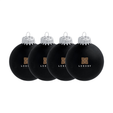 Logotrade promotional items photo of: Christmas Bauble Ø 6 cm - set of 4 - Made in Europe
