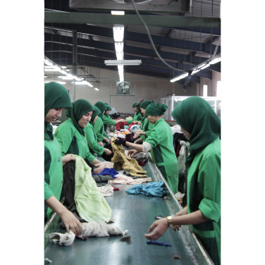 Logo trade corporate gifts image of: Wolkat Taza Recycled Textile Apron