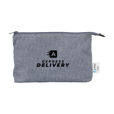 Logo trade advertising product photo of: Wolkat Safi Recycled Textile Cosmetic Bag
