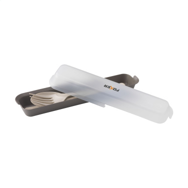 Logotrade promotional merchandise photo of: Outdoor 3-piece Cutlery Set