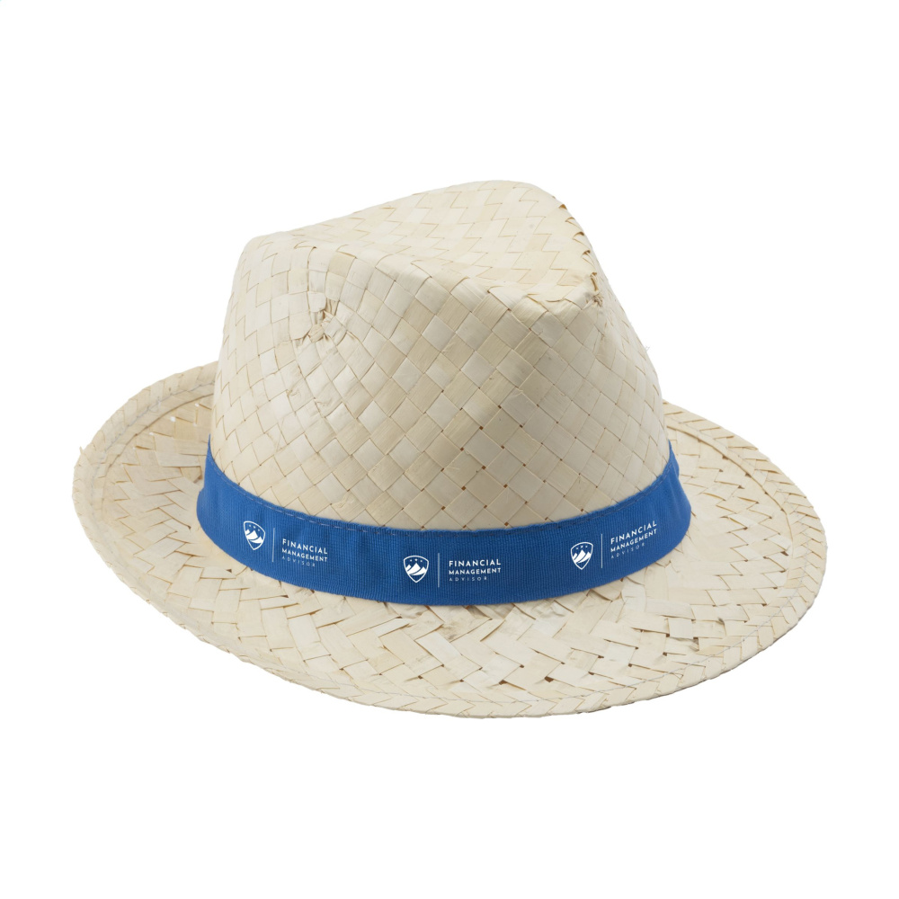 Logo trade promotional merchandise image of: Toledo Straw Hat