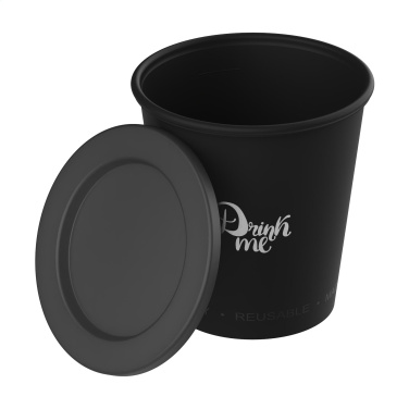 Logo trade business gift photo of: Drinking Cup Bio-Based Lid 200 ml