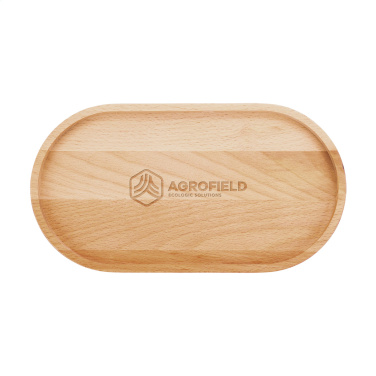 Logo trade promotional merchandise picture of: Harmony Serving Tray Oval