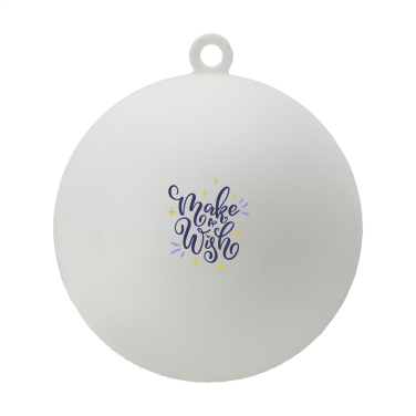 Logotrade advertising product image of: Christmas Bauble Ø 7 cm Recycled PP - Made in Europe