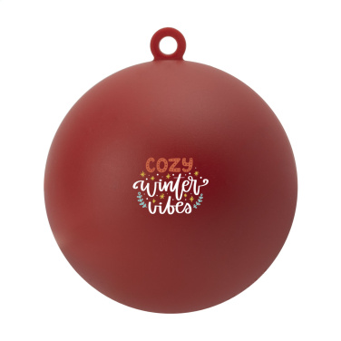 Logotrade advertising product image of: Christmas Bauble Ø 7 cm Recycled PP - Made in Europe