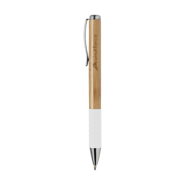 Logo trade corporate gifts image of: BambooWrite pen
