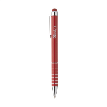 Logo trade promotional giveaways image of: Lugano Touch stylus pen