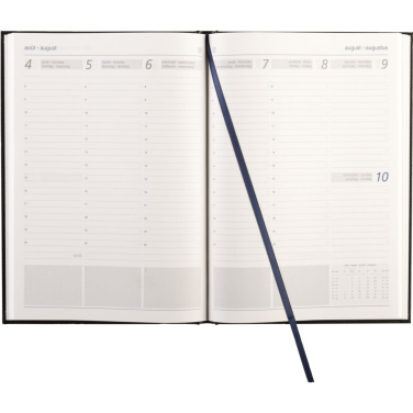 Logo trade promotional giveaway photo of: Eurodirect Balacron diary A5 4-languages