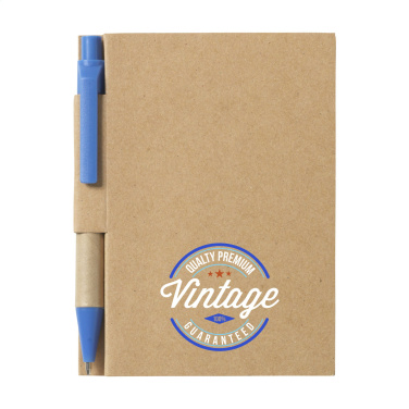 Logo trade corporate gifts image of: RecycleNote-S Paper notebook