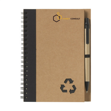 Logotrade advertising products photo of: Recycle Note-L Paper notebook