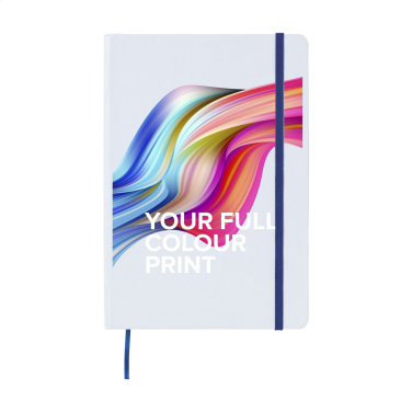 Logo trade promotional giveaway photo of: WhiteNote A5 Paper notebook