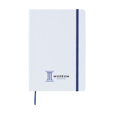 Logo trade promotional gifts picture of: WhiteNote A5 Paper notebook