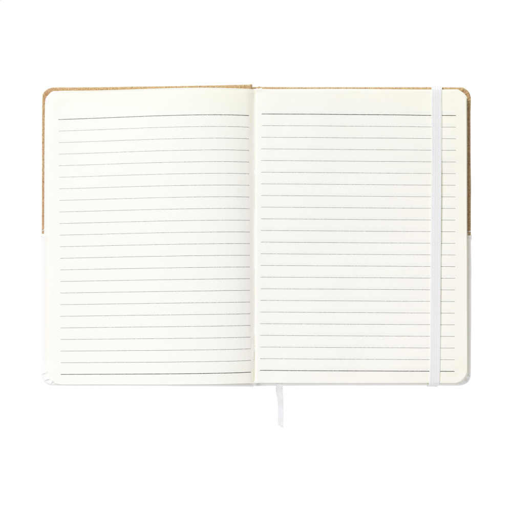 Logotrade promotional merchandise image of: Journal Cork Paper Notebook